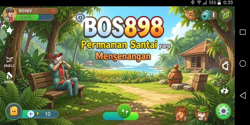 Tangkapan layar gameplay <strong>BOS898</strong> menampilkan aksi seru dalam permainan casual.