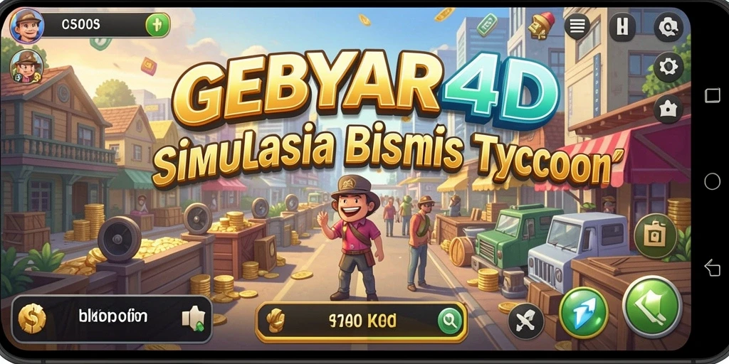 Tampilan gameplay GEBYAR4D yang menawan dan interaktif.