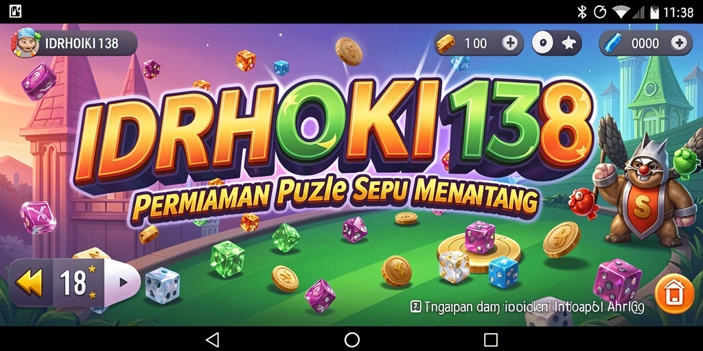 Screenshot gameplay IDRHOKI138 menampilkan keseruan teka-teki yang menantang.