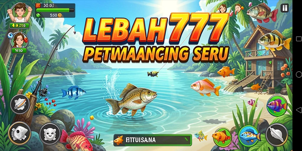 Tampilkan gameplay memancing yang mendebarkan dan menakjubkan.