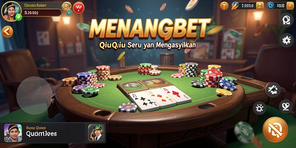 Tampilan gameplay QiuQiu yang menarik dan penuh warna.