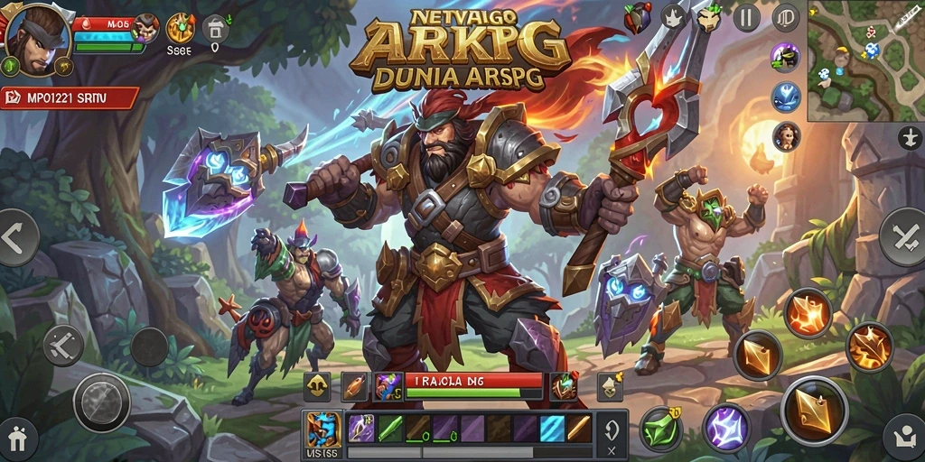 Tampilan gameplay MPO1221 yang mendebarkan dan penuh aksi.