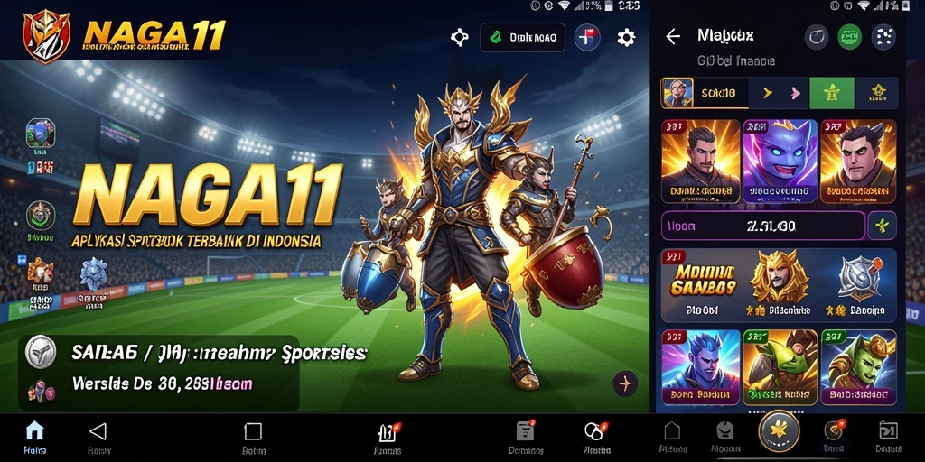 Tangkapan layar NAGA11 menunjukkan pengalaman taruhan Sportsbook yang menarik.