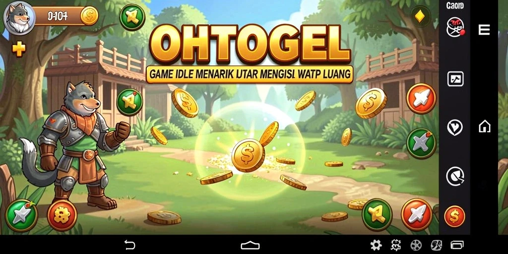 Tangkapan layar gameplay OHTOGEL yang menampilkan pengalaman Idle yang menghibur.