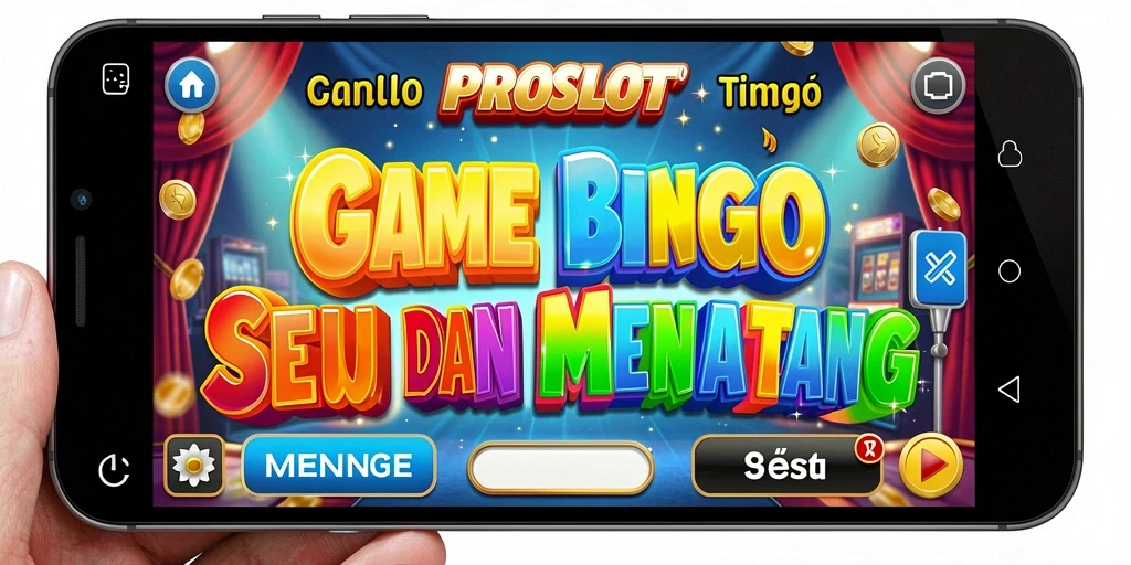Tampilan gameplay seru dari PROSLOT aplikasi Bingo.