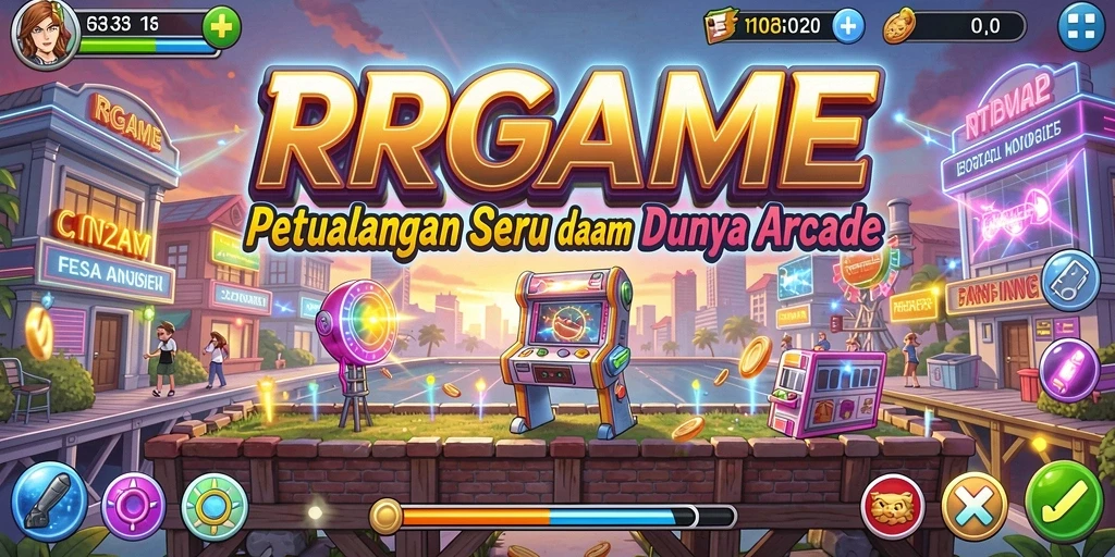 Tampilan gameplay RPGAME yang menarik dan seru di dunia Arcade.